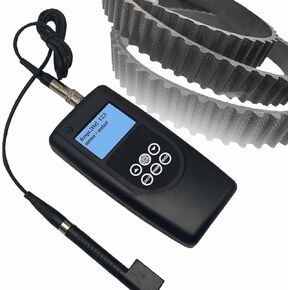 مقياس شد الحزام، مقياس شد الحزام مع شاشة LCD بإضاءة خلفية، نطاق 10 ~ 500 هرتز وتحويل متري/بوصة، وظيفة إيقاف التشغيل التلقائي لقياس اهتزاز الحزام والتوتر in Kuwait