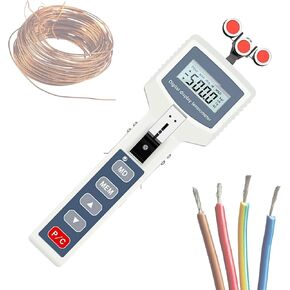 Handheld Digital Cable Tension Meter, Portable Cable Tension Gauge with Thickness Adjustment, Wire Tensile Strength Tester, USB Data Transmission and Storage, for Filaments and Wires ( 500CN) in Kuwait