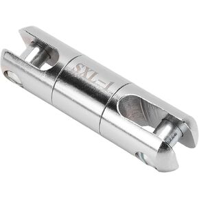 سحب كابل ITEFDTUTNE 1 طن، أداة فصل محمل سلك الحديد من الفولاذ المقاوم للصدأ مع دبوس وتد قابل للاستبدال، لتوصيل مقابض سحب الحبال مع شد البكرات in Kuwait