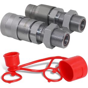 قارنات توصيل هيدروليكية سريعة الوجه مسطحة 1/2 بوصة هيكل 5/8 بوصة ORFS، قطع هيدروليكي سريع رقم 10 حامل انزلاقي التوجيه بحاجز ORFS ISO16028 in Kuwait