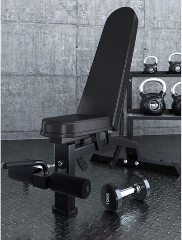Weights Bench Standard Weight Benches Dumbbell Bench, Multifunctional Adjustable Weight Bench, Workout Strength Training Barbells Weights Exercise Equipment,for Home Gymo in Saudi Arabia