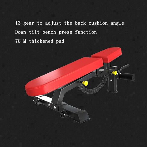 Weights Bench Standard Weight Benches Dumbbell Bench, Multifunctional Adjustable Weight Bench, Workout Strength Training Barbells Weights Exercise Equipment,for Home Gymo in Saudi Arabia