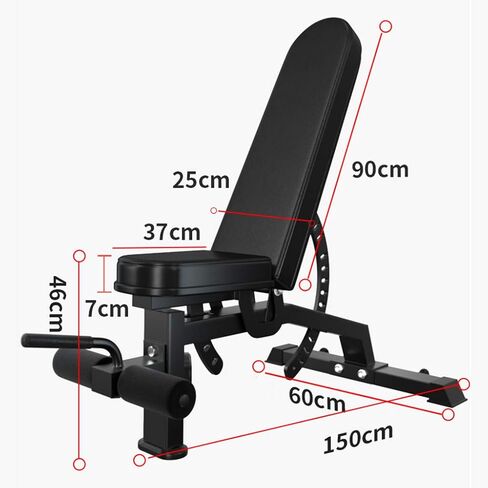 Weights Bench Standard Weight Benches Dumbbell Bench, Multifunctional Adjustable Weight Bench, Workout Strength Training Barbells Weights Exercise Equipment,for Home Gymo in Saudi Arabia