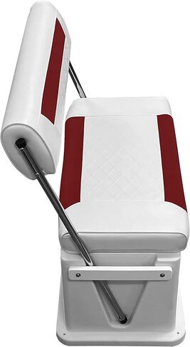 Wise 8WD437-1906 Premium Swingback Cooler/Storage Seat, 62 Quart, White/Crimson Red in Saudi Arabia