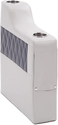 ذراع المقعد العائم الفاخر الأيسر من DeckMate - فحمي ورمادي in Kuwait