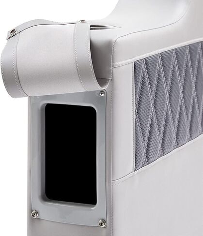 ذراع المقعد العائم الفاخر الأيسر من DeckMate - فحمي ورمادي in Kuwait