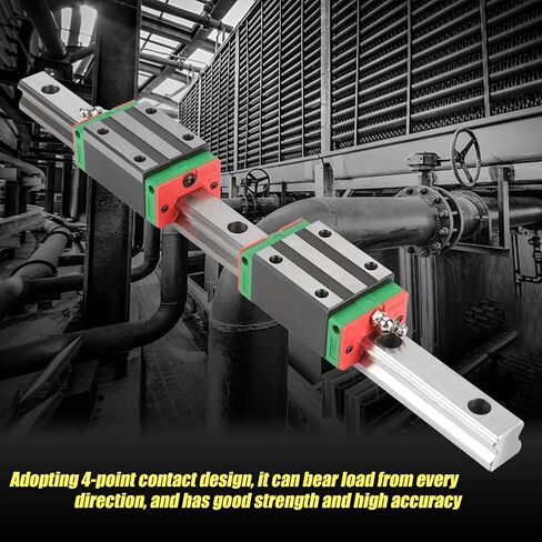 HGR20 400mm L Slide Cage، L Motion with 2pcs Block، CNC Router، معدات أوتوماتيكية، تتضمن نظام Lubtion، in Saudi Arabia