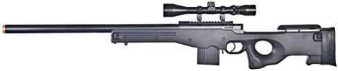 Well MB4401 Airsoft Sniper Rifle W/Scope - Black in Saudi Arabia