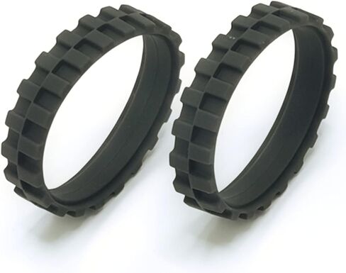 Replacement Tires Compatible with iRobot Roomba S9, j7, 500, 600, 700, 800, 900, e and i Series Models, Anti-slip Wheel Tires Replacement, Great Adhesion and Easy Assembly, 4-Pack in Saudi Arabia