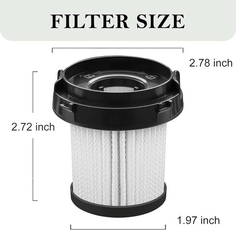 Cordless Vacuum Cleaner HEPA Filter Compatible with SVHT Cordless vacuum Cleaner, 4-Pcs in Saudi Arabia