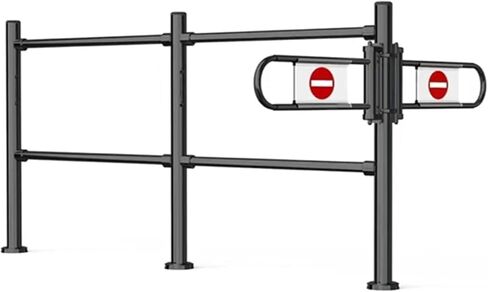 الإغلاق التلقائي لبوابة الأمان المعدنية الصغيرة، بوابة التأرجح المحملة بالزنبرك، الوصول في اتجاه واحد لمستودعات السوبر ماركت in Kuwait