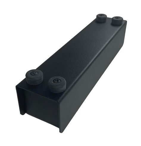 Steel Project Box 8" x 1 7/8" x 1 5/8" Pre-Punched for 6" D Series XLR's PB1A-1X5X-BK in Kuwait