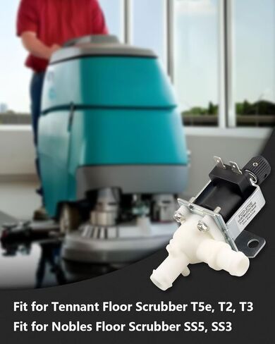 24V Solution Valve 1062385 1213803 1016595 Fit for Tennant Floor Scrubber T5e T2 T3/ Nobles SS5 SS3 in Saudi Arabia