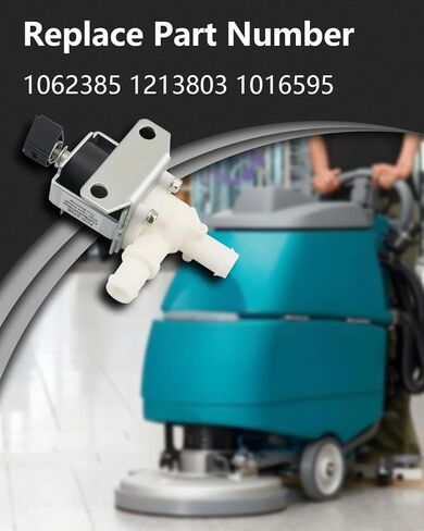 24V Solution Valve 1062385 1213803 1016595 Fit for Tennant Floor Scrubber T5e T2 T3/ Nobles SS5 SS3 in Saudi Arabia