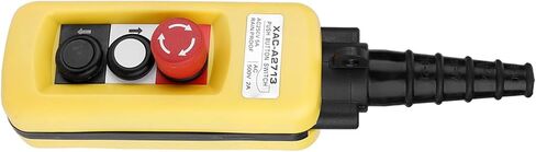 Hoist Crane Chain Push Button Switch Control Good for Hoist Lifting Operations Lifting Pendant Controller with Emergency Stop in Saudi Arabia