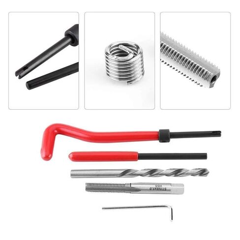 30 قطعة طقم إدراج إصلاح الموضوع متري M8 * 1.25 Helicoil Car Pro Coil in Kuwait