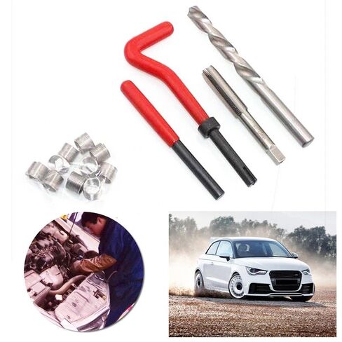 30 قطعة طقم إدراج إصلاح الموضوع متري M8 * 1.25 Helicoil Car Pro Coil in Kuwait