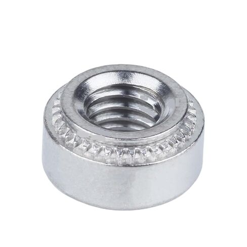 Self Clinching Nuts 50Pcs Slab Thickness 1.0mm Zinc Plated Blind Nuts Rivnut Self-Clinching Inserting Nutsert(M3) in Saudi Arabia