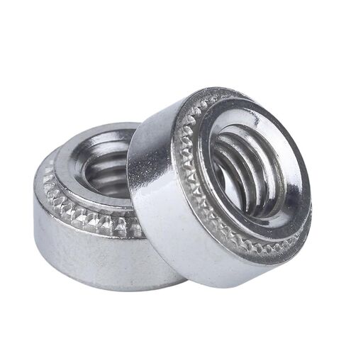Self Clinching Nuts 50Pcs Slab Thickness 1.0mm Zinc Plated Blind Nuts Rivnut Self-Clinching Inserting Nutsert(M3) in Saudi Arabia