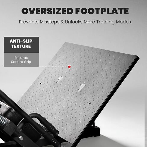 LIONSCOOL Upgraded 3-in-1 Leg Press Hack Squat Machine with Weight Storage, Professional Adjustable Iso-Lateral Trainer with Linear Bearing for Home Gym Lower Body Strength Training in Kuwait