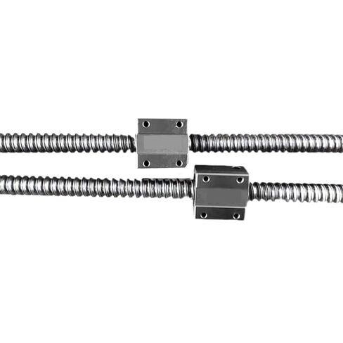 Screw Stainless Steel Ball Screw Ball Screw BNT Square Nut BNT1404 BNT1405 BNT1605 BNT1808 BNT2005 BNT2010 BNT2505 BNT2510 BNT2806 Rolling(BNT 2005-2.6) in Saudi Arabia