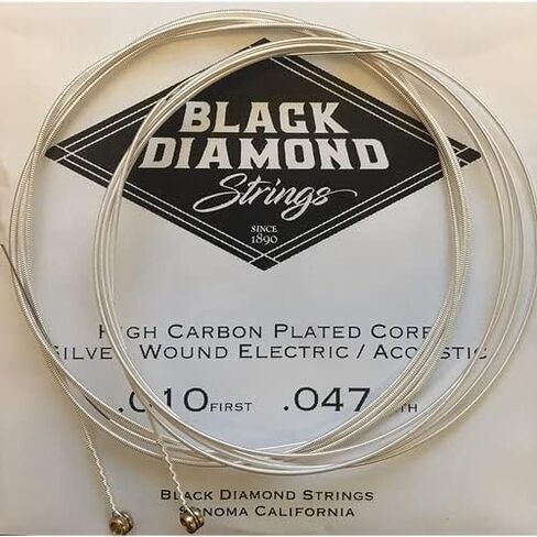 Black Diamond Strings® N754M Acoustic Silver wound Wound Medium .013P.017P.026S.035S.047S.056S in Saudi Arabia