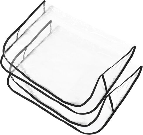 Alipis 2pcs Backrest Protective Cover: Edge Salon Chair Cover Clear Plastic Square Hairdressing Back Protectors for Fits to Prevent Damage in Saudi Arabia