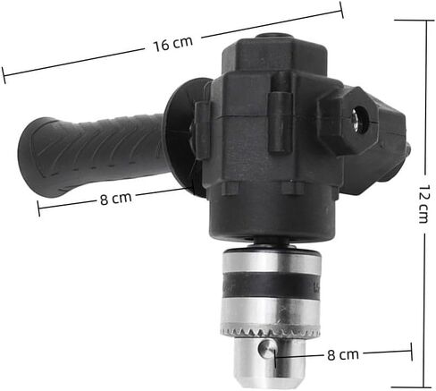 Angle Drill Bearing Steel Right Angle Bend Extension Accessory - Drill Adapter Bearing Steel Bend Extension Elbow for Confined Spaces & Tight Corners in Saudi Arabia