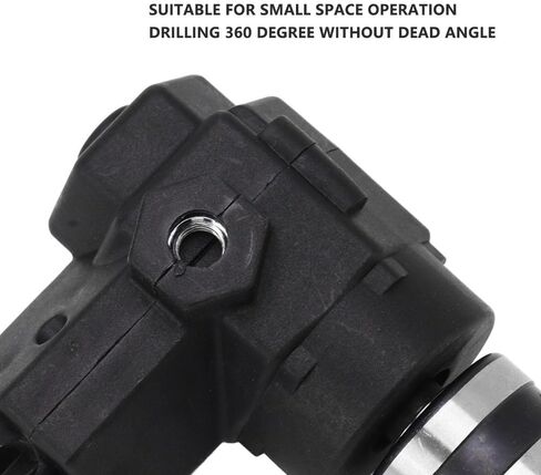 Angle Drill Bearing Steel Right Angle Bend Extension Accessory - Drill Adapter Bearing Steel Bend Extension Elbow for Confined Spaces & Tight Corners in Saudi Arabia