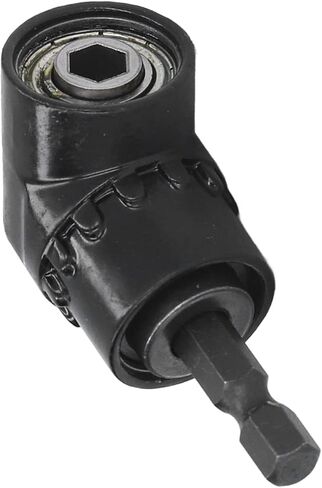 Right Angle Drill Adapter, 1/4in Hex Shank Angled Bit Holder Attachment with Built in Magnet for Narrow Spaces in Saudi Arabia