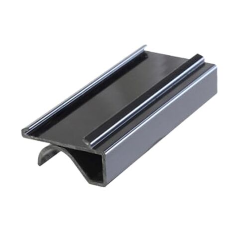 ملصق رف من A-to-Z Supply PLSL113BK، مقاس 3 بوصات، أزرار كبس أسفل الرف، بلاستيك، أسود (عبوة من 4 قطع) in Kuwait