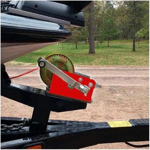 Hand Crank Winch, Boat Winch 2500Lbs Capacity Heavy Duty Hand Winch, Hand Winch Boat Trailer Winch, Manual Winch with 8M Strap,for Trailer, Boat in Saudi Arabia