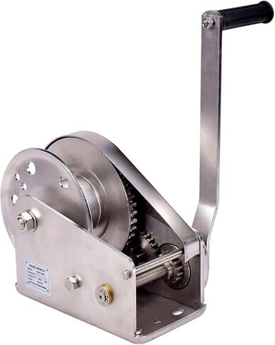 Heavy Duty Hand Winch, Boat Trailer Hand Winch, Professional Carbon Steel Hand Crank Winch, for Boat, Trailer, Yacht, Ship, 5/10/20/30m in Saudi Arabia