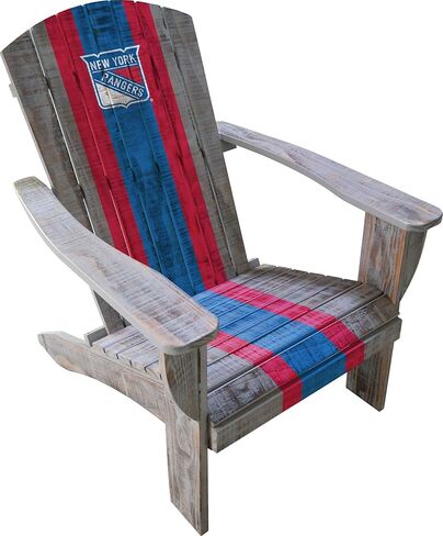 Imperial Officially Licensed NHL Furniture: Distressed Wooden Adirondack Chair in Saudi Arabia