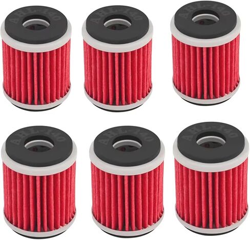 Motorcycle Parts Oil Filter For XT225 XT350 TW200 TTR225 YFZ450R SE 449 YZ250F YFM250R RAPTOR 249 WR450F 5D3-13440-020(4pcs) in Saudi Arabia