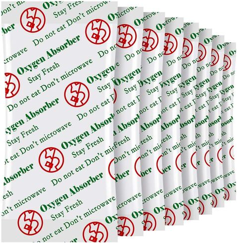 MakMeFre 2000cc(30Packets) Oxygen Absorbers for Food Storage, Food Grade Oxygen Absorbers Packets in Kuwait