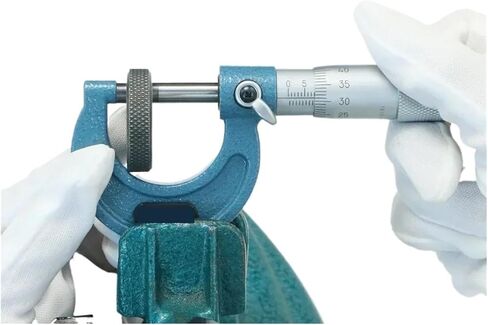 Outside Micrometer Set 0-25mm 25-50mm 50-75mm 75-100mm 0.01mm Micrometer Gauge Meter Micrometer Measuring Tools in Kuwait