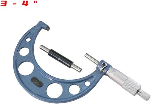 Outside Micrometer Micrometer 3-4 Inch, 0.0001 Inch Graduation Micrometer Set in Saudi Arabia