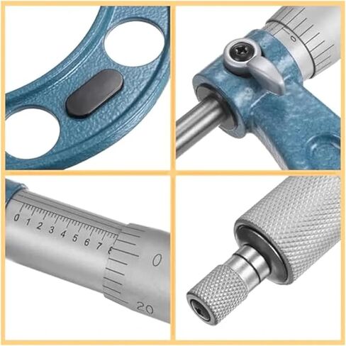 Outside Micrometer Micrometer 3-4 Inch, 0.0001 Inch Graduation Micrometer Set in Saudi Arabia