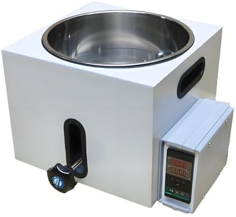 Digital Lab Water Bath - Lift Type Heating Device with LED Display, Stainless Steel Liner, Intelligent Temperature Control for Consistent Oil & Water Bath Experiments in Chemistry in Kuwait