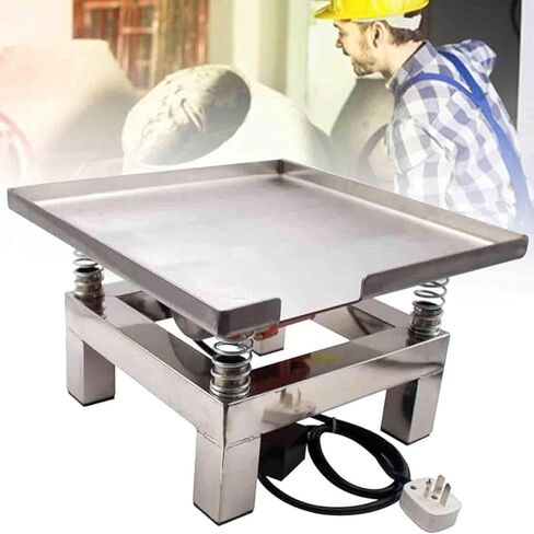 Mini Vibration Test Bench Test Block Vibration Platform Stainless Steel Electric Vibrating Table 3000rpm, Electric Vibrating Table for Remove Bubbles,Shake The Precipitate in Saudi Arabia