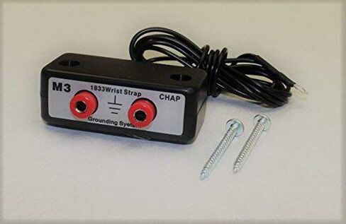 حصيرة لحام مطاطية مقاومة للكهرباء الساكنة بدرجة حرارة عالية - مجموعة مقاس 24 بوصة × 72 بوصة (2 × 6 بوصة) - سمك 0.08 بوصة - مقعد مزدوج وحزام معصم - أزرق in Kuwait