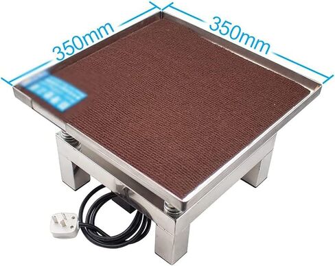 Concrete Vibrating Table,Concrete Vibrating Table 35 * 35CM,Stainless Steel Vibration Test Bench,Mini Vibration Table 3000rpm,Small Concrete Shaker in Saudi Arabia