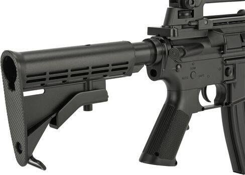 Evike Airsoft - بندقية CYMA AEG Mag المتوافقة بالحجم الكامل Airsoft M4 Spring Powered (الطراز: M4 RIS) in Kuwait