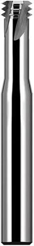 1pcs HRC 60 Degree Carbide Thread Milling M1 M1.2 M1.4 M1.6 M2 M2.5 M3-M24 Solid Carbide Thread Milling Cutter(M12 x1.75,Single Tooth Black) in Saudi Arabia