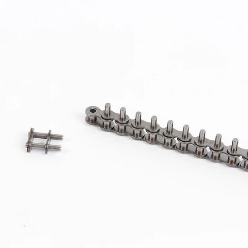 1PCS 5 Meter Long 04C Single Rows Small Industrial Drive Transmission Roller Chains, with 5mm Extension Pins DOLUNTO in Saudi Arabia