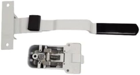 SCB-W2F-WHT White Swivel for Cam Bar Trailer Latch Handle Door for Cambar Cargo W/White Lock - Trailer Latch Handle Replacement in Saudi Arabia