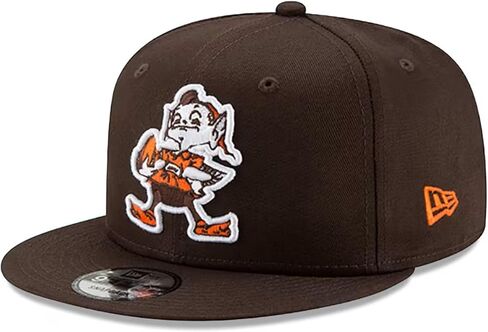 New Era Unisex-Adult NFL 9FIFTY Historic Legacy Throwback Logo Adjustable Snapback Hat Cap One Size Fits All in Saudi Arabia