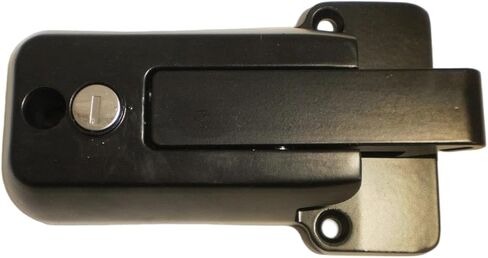 CBL-B-3X 3 KEYED Alike Black Locking Cargo for Trailer Cambar Door Latch Vise Lock Cam Bar - Trailer Cam-bar Door Latch Replacement - Dimensions 6" x 3-9/16" in Saudi Arabia
