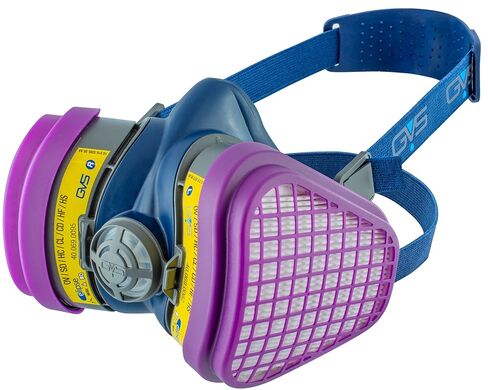 GVS SPR472 Elipse OV/AG-P100 Mask for Dust, Acidic, Organic Gases and Vapours, S/M in Saudi Arabia